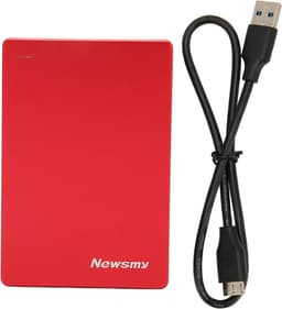 Draagbare Harde Schijf - Externe Opslag - Bestanden Opslaan - Automatische Slaapstand - 160GB - Rood — thumbnail 5