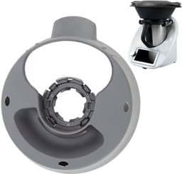 Dailygoods - Dailygoody - Multifunctionele Foodprocessor Hoofdpanbasis - Vervangpot voor TM5 6 - Duurzaam PP-materiaal - Veilig en Sterk - Onderdeel Keukenmachine ... — thumbnail 2