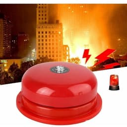 Elektrische bel van roestvrij staal met een geluidssterkte van 100 dB, 6 inch (15 cm) interne slag, geschikt voor brandalarmen, noodevacuatie, school- en treinstationalarmen (24V). — thumbnail 2