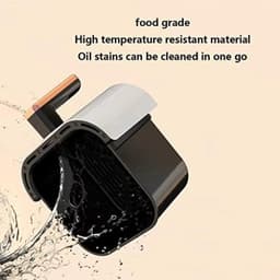 Luchtfriteuse - Heteluchtoven - Gezond Koken - Olievrij Frituren - 5 Liter - Geel — thumbnail 5