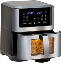 RUX® Heteluchtoven - Oven - Airfryer Oven - 25 Liter - Zilver - ‎38cm x 30cm x 37cm — thumbnail 1