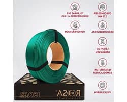 PLA Filament - 3D Printdraad - Hobby Projecten Maken - Geurneutraal en Milieuvriendelijk - 175 mm 1 kg - Rood