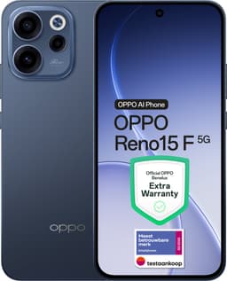 OPPO Reno15 F 5G 8+256GB Twilight Black - Extra Warranty — thumbnail 1