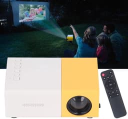 Dailygoods - Dailygoody - 1080P Mini LED Videoprojector - Compacte projector - Ideaal voor thuisbioscoop - 24-60 Inch - Geschikt voor smartphone, DVD en lapto — thumbnail 4