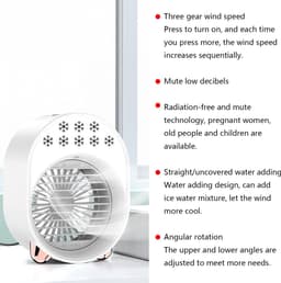 Dailygoods - Draagbare Mini-airconditionerventilator — thumbnail 2