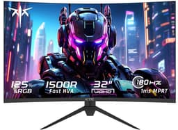 Flolife - KTC H32S17 Gaming Monitor 32 Inch QHD 2560x1440 Curved 1500R 180Hz HVA 1ms MPRT 125% sRGB FreeSync G-Sync HDR10 — thumbnail 4