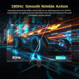 Flolife - KTC H32S17 Gaming Monitor 32 Inch QHD 2560x1440 Curved 1500R 180Hz HVA 1ms MPRT 125% sRGB FreeSync G-Sync HDR10 — thumbnail 3