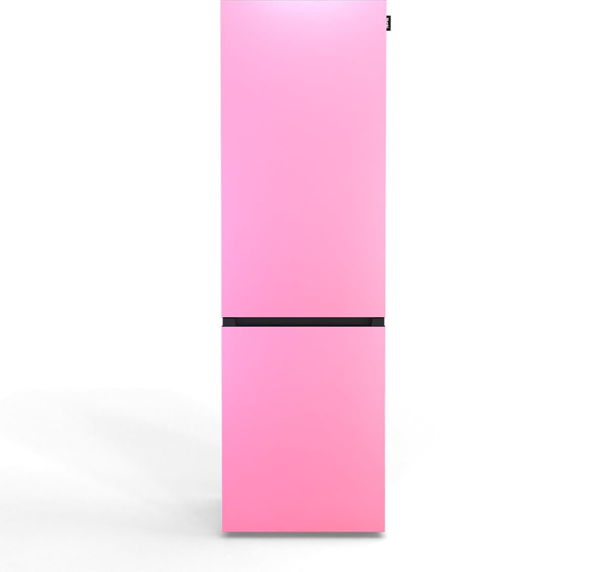 NUNKI LARGECOMBINF-ABUB / Koel-vriescombinatie, D Klasse, 253l, Bubblegum Pink, Satin (ALL sides) — afbeelding 1