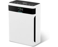 Luchtreiniger voor Allergieën met HEPA Filter - Air Purifier met CADR 250 m³/u en PM2.5 LED-Display - Stille 30 dB Slaapmodus tegen Stof, Pollen en Dierenhaar