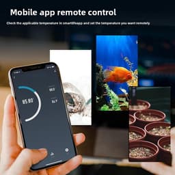 Digitale Thermostaat - Temperatuurregelaar Stopcontact - Klimaatbeheersing Thuis - App Afstandsbediening - 10A Vermogen - Zwart — thumbnail 4