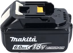 Makita DLM 466 G2 accugrasmaaier 36 V (2x 18 V) 46 cm borstelloos + 2x accu 6,0 Ah – zonder oplader — thumbnail 2