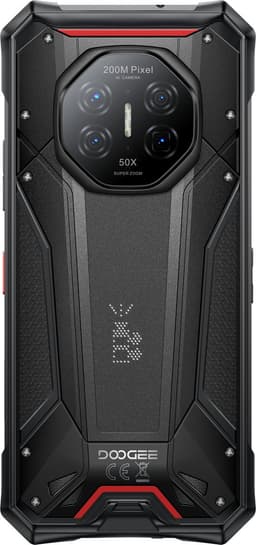 DOOGEE S300 Plus Robuuste smartphone 5G - 6.78 inch FHD+ 120Hz - 48GB RAM - 1TB ROM - 11000mAh 120W - Android 16 - 200MP+36MP Camera - Outdoor Smartphone IP68/IP69K - Dual Sim Telefoon - NFC GPS - Zwart — thumbnail 5