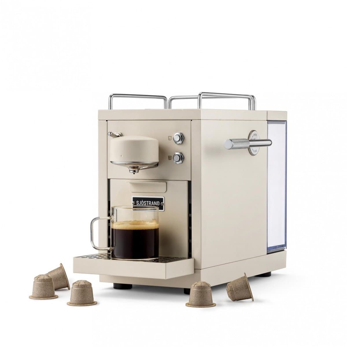 Sjöstrand The Original 2.0 - Espresso Capsule Machine - Beige — afbeelding 1