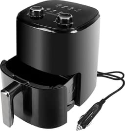 Heteluchtfriteuse - Airfryer - Gezond Koken - Snelle Luchtcirculatie - 4 Liter - Zwart — thumbnail 1