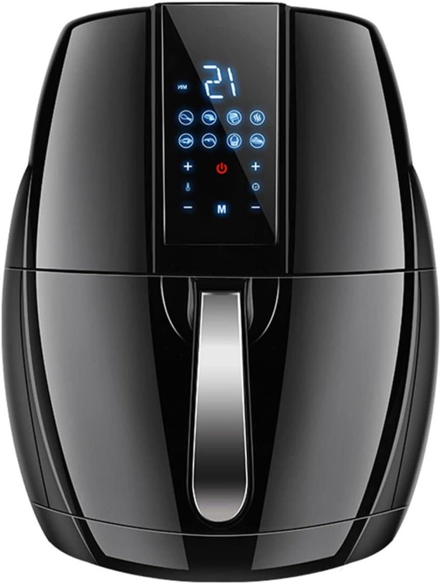 Digitale Heteluchtfriteuse - Airfryer Oven - Gezond Koken - 8 Voorgeprogrammeerde Programma's - 6 Liter Capaciteit - Zwart — afbeelding 1