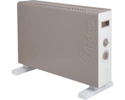 Krachtige Hetelucht Convector met Thermostaat en 3 Vermogensstanden