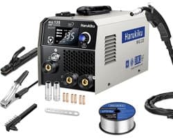 Draagbare 3-in-1 Lasmachine 135A met Vuldraad - MIG, MMA, Lift-TIG