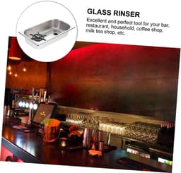 Automatische Spoeler - Flessenwasser Bar - Kopjes Reinigen - Hogedruk Waterstraal - 325 cm - Zilver — thumbnail 4