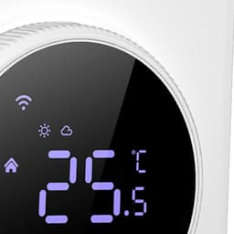 Slimme Thermostaat - Programmeerbare Bediening - Energie Besparen - App WiFi Controle - 5-70℃ Instelbereik - Wit — thumbnail 3