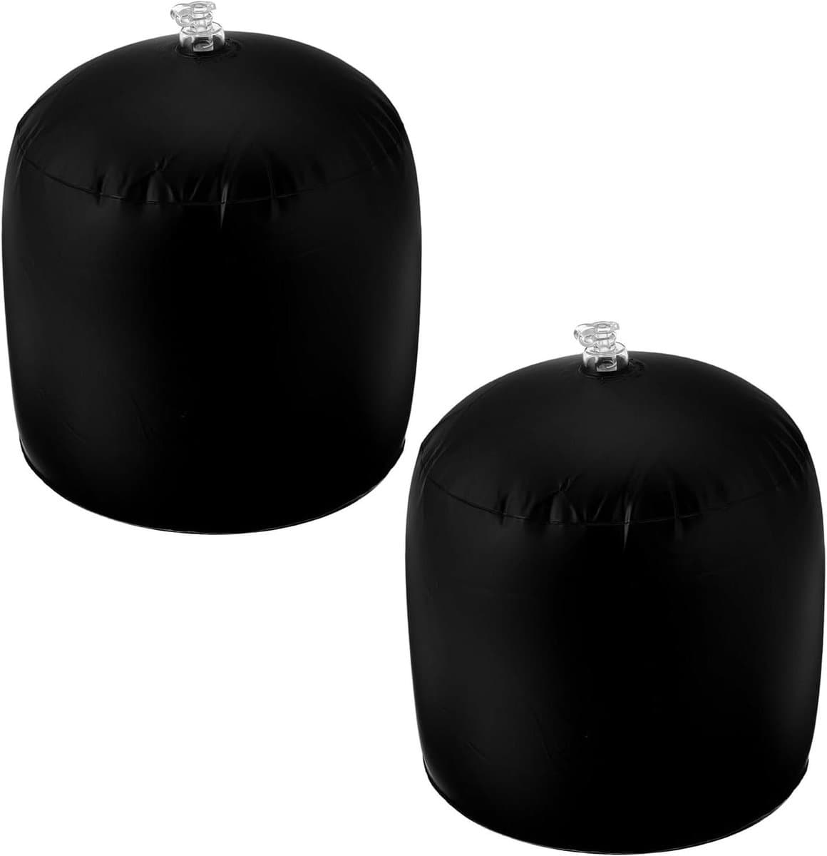 Opblaasbare Hoedenhouders - Hoedvormers Pettenstandaard - Hoeden Organiseren - Snel Opblaasbaar - 18 x 17 x 17 cm - Zwart — afbeelding 1