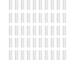 100 Stuks Schoenveter Tips, 0.5 cm Polyolefine Warmtekrimp Tubing voor Schoenveter Reparatie en Verkorting, Transparant en Duurzaam