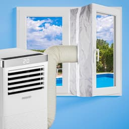 Mobiele Airco - Klimaatregelaar - Ruimte Koelen - App Bediening WiFi - 9000 BTU - Wit — thumbnail 3
