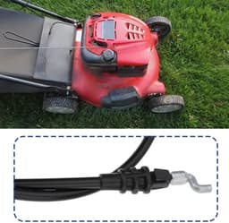 Dailygoods- Grasmaaier Kabel - Compatibel met Craftsman 640/650 - Hoge Treksterkte - Snelle Installatie - Lage Wrijving - Soepele Transmissie - Grasmaaierkabel — thumbnail 5