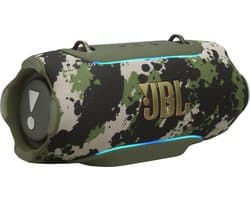 JBL Xtreme 5 - Draagbare Bluetooth Speaker - Incl Afneembare Schouderband - Met Sfeerverlichting - Draadloze Muziek Box - 28 uur - Waterdicht - IP68 - Squad - Camouflage - Groen