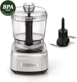Cuisinart - Mini Prep Pro - Compacte mini keukenmachine - Mixer - Pulsefunctie en druppelgaten - Zilver - 900ml — thumbnail 1