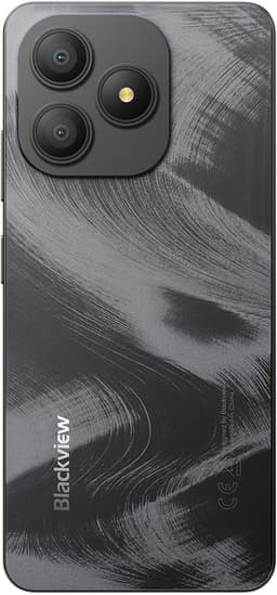 Blackview WAVE 9C Smartphone 4G - 12GB RAM - 64GB ROM - 6,56 inch - Android 15 - 5000 mAh met 33W-adapter - Dual SIM - GPS - OTG - Zwart — thumbnail 3