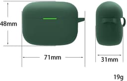 ONF3 - Hoesje voor Sony LinkBuds S - Ultradun en zacht - Geel - Anti-val en krasbestendig - Ideaal voor dagelijks gebruik - Perfecte pasvorm — thumbnail 4