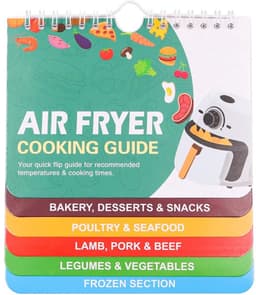 SPHProducts - Airfryer Recepten - Kooktijden Grafiek - Handige Gids - Kookmetingen - Voor Bakken en Drogen - Ideaal voor Snacks en Maaltijden — thumbnail 2