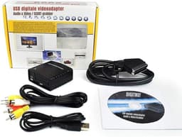 Aura® Vhs Videorecorder - Videorecorder - Videobanden Digitaliseren - Zwart - ‎27cm x 18cm x 11cm — thumbnail 4