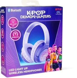 KPop Demon Hunters - Huntr/x - draadloze koptelefoon - led lights design - over-ear model - microfoon - 50 uur speeltijd — thumbnail 5