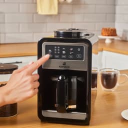 Karaca Grindbrew Pro - Filter Koffiemachine met Bonenmaler – 0,85L – 6 Kopjes – Touchscreen – 640W — thumbnail 2