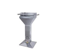 BBQ Kolomgrill edelstahl 52x41x94cm