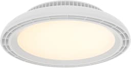 Plafondventilator met Lamp - Braytron - Aanpasbare Lichtkleur 3000K-4000K-6500K + RGB - Afstandsbediening - Dimbaar - Wit — thumbnail 3