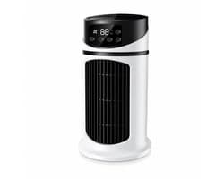 Aircooler Luchtkoeler – Tafelventilator / Mini Airco – 6 Standen – Luchtbevochtiger & Koelventilator voor Slaapkamer, Bureau en Woonkamer — afbeelding 1