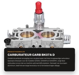 Dailygoods- Carburateur Betrouwbare Vervanging - Carburateur Synchronisatie Set - Carburateur Afstelgereedschap - Hoogwaardig Aluminium - Eenvoudig te Installeren - Grasmaaier Carburateur — thumbnail 1