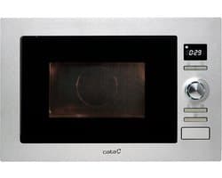 Inbouwmagnetron - Oven met grill - Snel gerechten bereiden - 8 automatische menu's - 25 liter capaciteit - Roestvrij staal