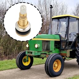 Dailygoods- Ventiel Precisieklepvervanging - 2 Stuks - Lekbestendige Afdichting - Compatibel met John Deere - Eenvoudige Installatie - Betrouwbare Bandenspanning - Bandventiel — thumbnail 1
