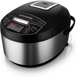 Multicooker 40 Programma's - Elektrische Kookpan - Maaltijden Bereiden - LCD Touch Display - 5 Liter - Zwart — thumbnail 1