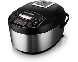 Multicooker 40 Programma's - Elektrische Kookpan - Maaltijden Bereiden - LCD Touch Display - 5 Liter - Zwart