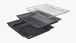 Bosch CMG7761B1 - Serie 8 - Compacte inbouwoven met magnetron - Eenvoudig te reinigen met pyrolytische zelfreiniging - Air Fry-functie: voor perfect en gezonde gefrituurde gerechten — thumbnail 3