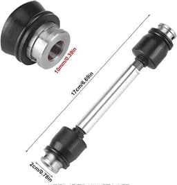 Grasmaaier Aandrijfas - Vervangingsas Gazonmaaier - Gazononderhoud - Duurzaam Metaal - 17 cm - Metaal — thumbnail 4