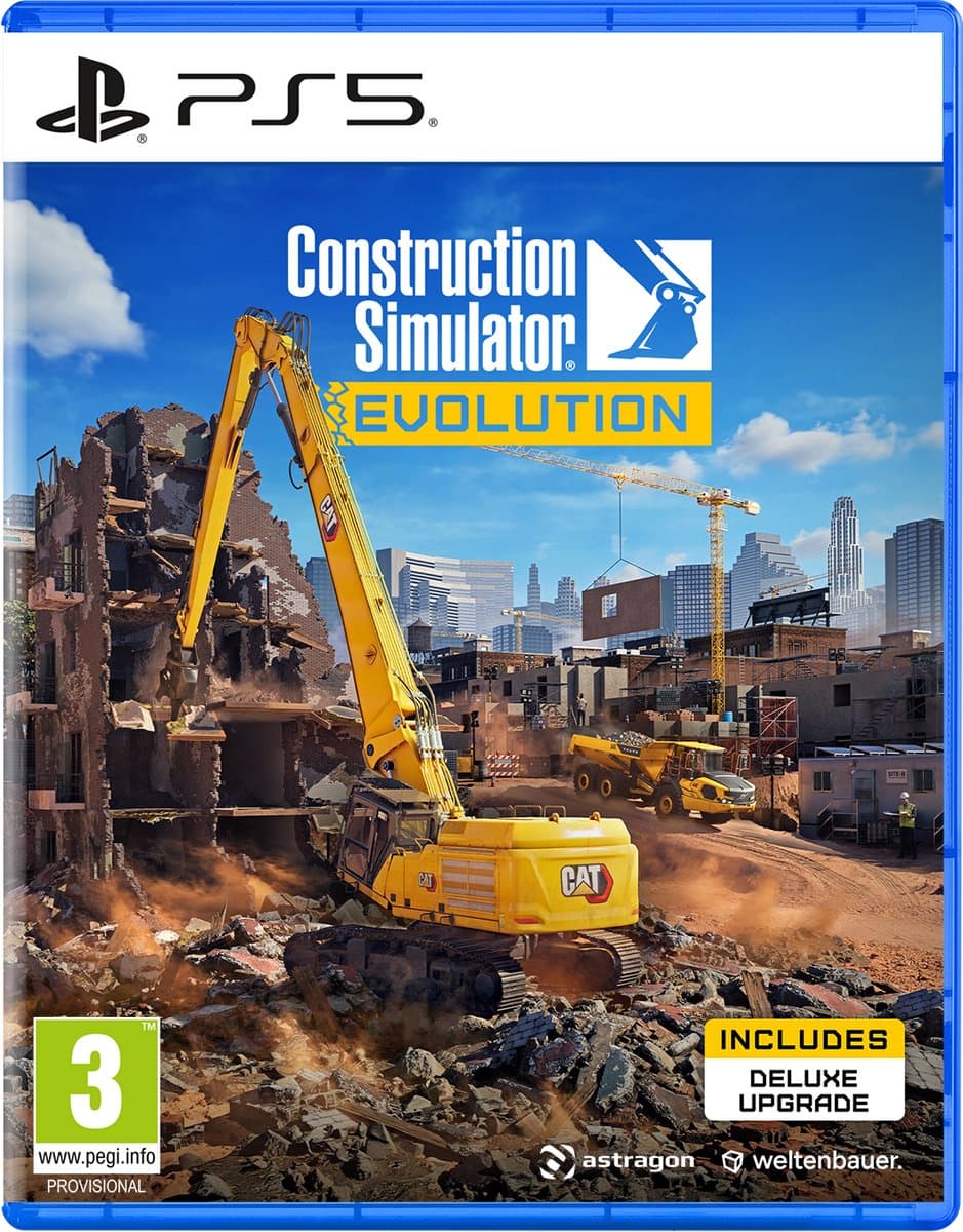 Construction Simulator: Evolution – PS5 — afbeelding 1