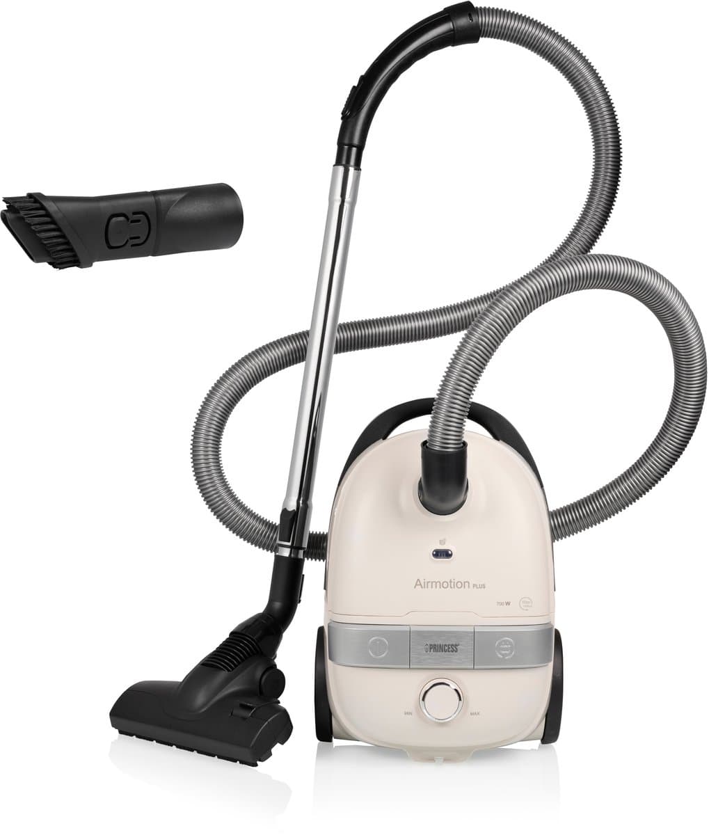 Princess Airmotion Plus Stofzuiger 336080 - Met zak - Volume: 4L - Bereik van 10m - 700 W - HEPA Filtersysteem — afbeelding 1