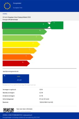 32 Inch Draagbaar Smart TV Display — Draaibaar, Kantelbaar & Verstelbaar | Android 13 & Airplay | WiFi | Ingebouwde Batterij — thumbnail 2