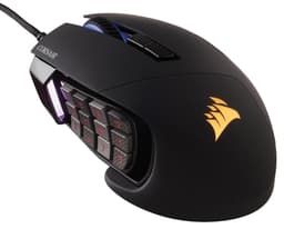 Corsair Scimitar RGB Elite - Gaming Muis - 18000 DPI - Zwart — thumbnail 5
