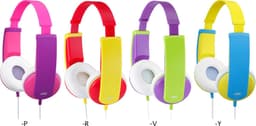JVC HA-KD5 - On-ear kinder koptelefoon - Geel/Blauw — thumbnail 2
